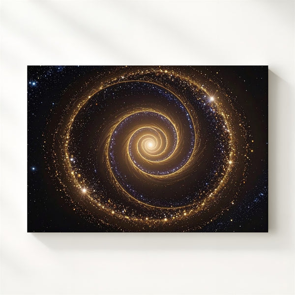 Sombrero Galaxy Canvas – Side-View Galactic Disk with Radiant Core - Gifitto