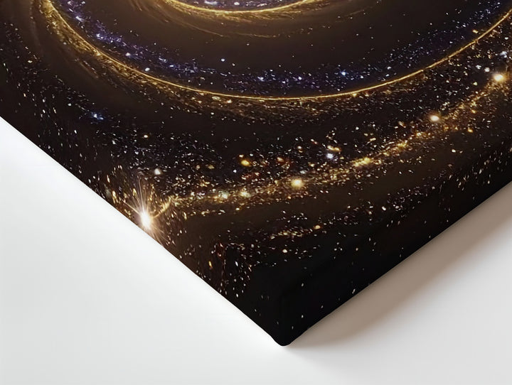 Sombrero Galaxy Canvas – Side-View Galactic Disk with Radiant Core - Gifitto