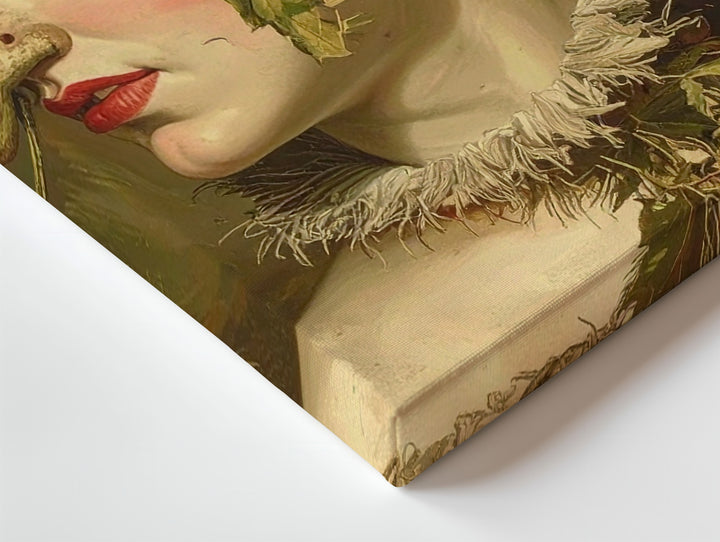 Botanical Portrait Canvas – Surreal Fruit & Vegetable Human Art - Gifitto