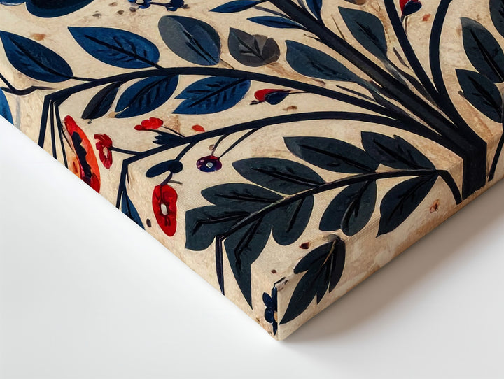 Folk Art Floral Canvas – Eastern European & Scandinavian Motif - Gifitto