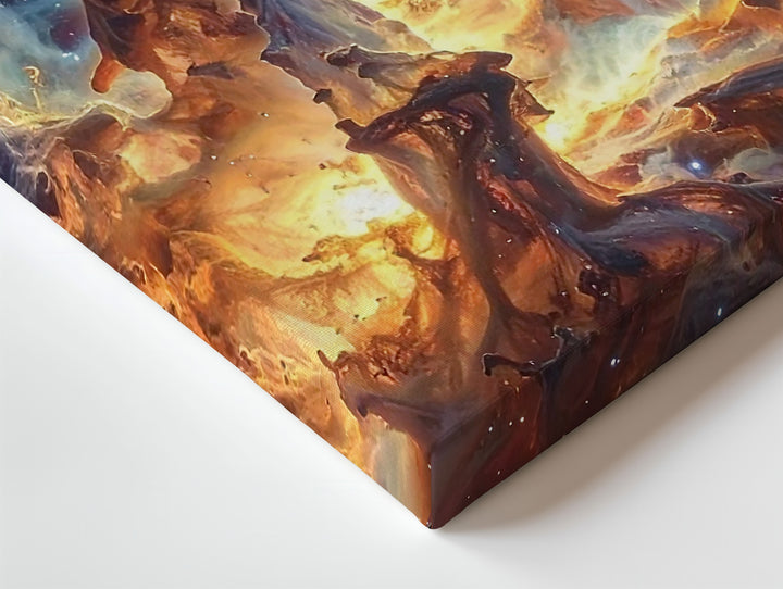 Pillars of Creation Canvas – Celestial Columns of Dust, Light, and Starbirth - Gifitto