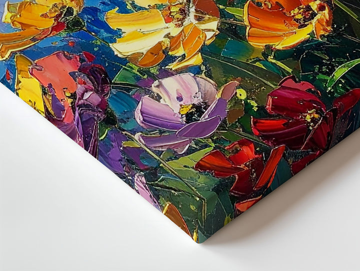 Wildflower Meadow Canvas – Vivid Spring & Summer Floral Art - Gifitto