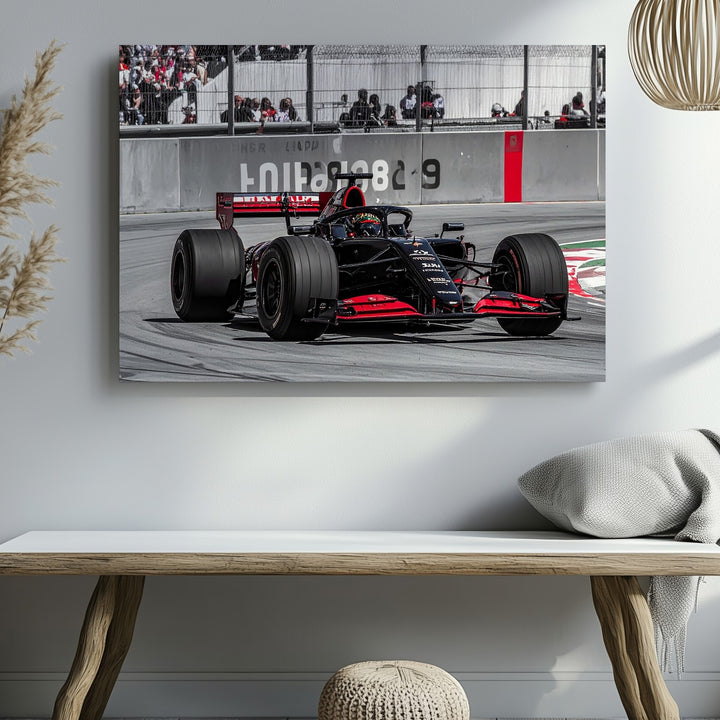 Scuderia Speed Canvas – Ferrari Formula 1 Racing Wall Art - Gifitto