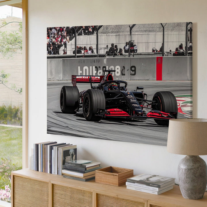Scuderia Speed Canvas – Ferrari Formula 1 Racing Wall Art - Gifitto