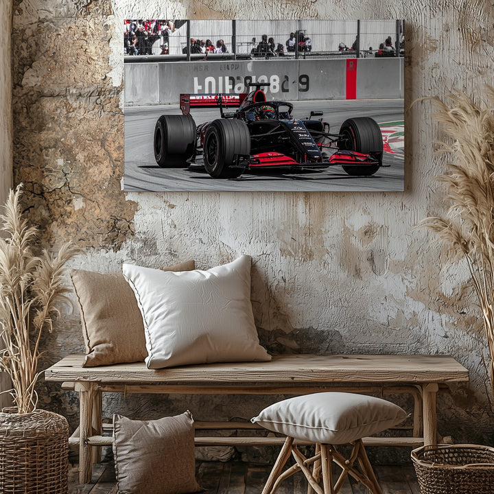 Scuderia Speed Canvas – Ferrari Formula 1 Racing Wall Art - Gifitto