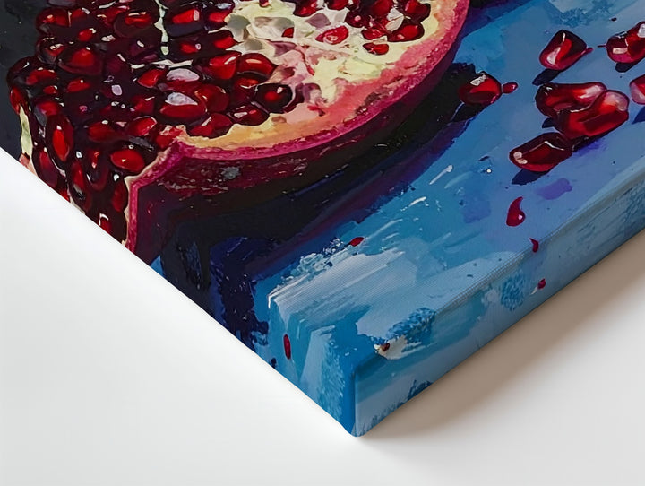 Pomegranate Still Life Canvas – Luxurious Fruit Art - Gifitto