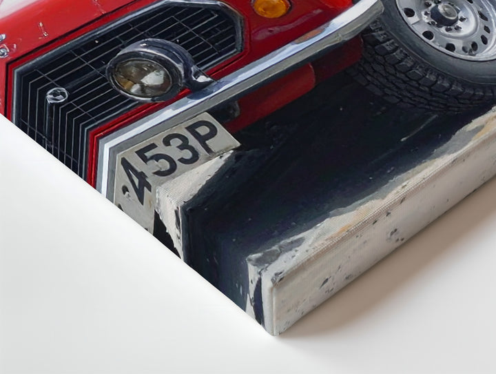 Mini Cooper Rally Legend Canvas – Vintage Motorsport Tribute Art - Gifitto