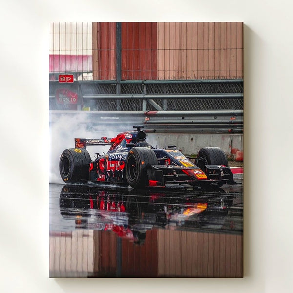 Red Bull Racing Precision Canvas – Dynamic Formula 1 Speed Art - Gifitto
