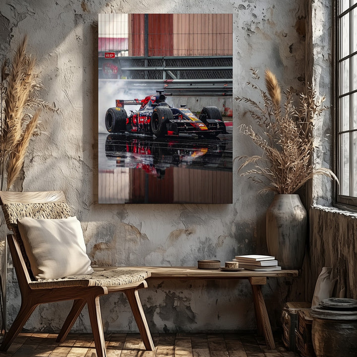 Red Bull Racing Precision Canvas – Dynamic Formula 1 Speed Art - Gifitto
