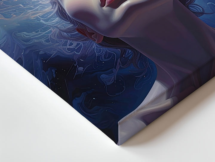 Spiritual Awakening Canvas – Radiant Energy & Cosmic Enlightenment Art - Gifitto
