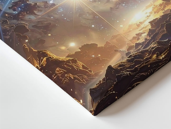Infinite Cosmos Canvas – Deep Space Galaxy & Starfield Wall Art - Gifitto
