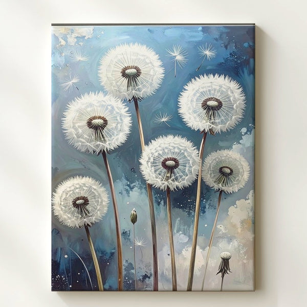 Dreamy Dandelion Seed Canvas – Fragile Nature Art - Gifitto