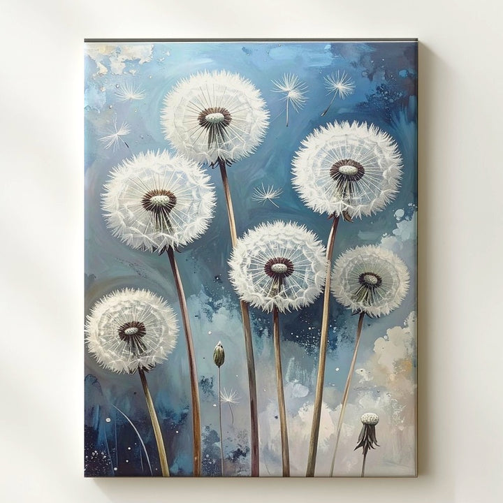 Dreamy Dandelion Seed Canvas – Fragile Nature Art - Gifitto