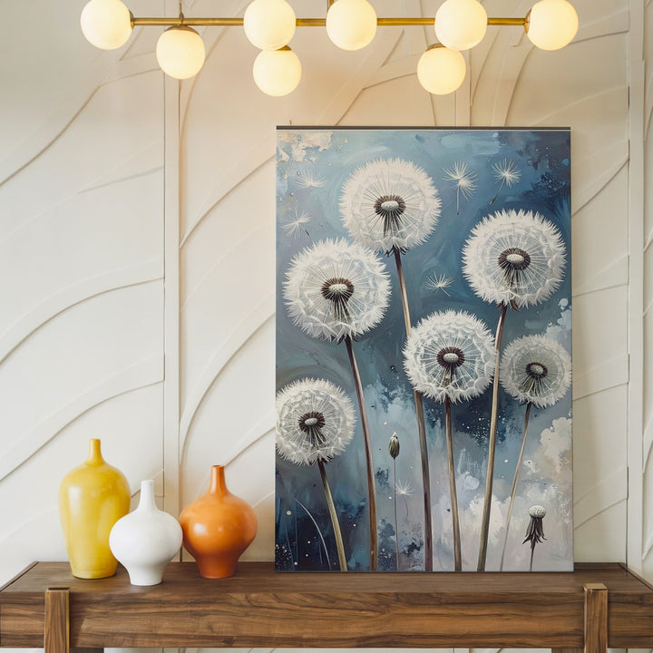 Dreamy Dandelion Seed Canvas – Fragile Nature Art - Gifitto