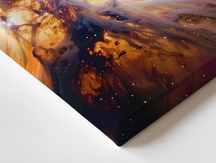 Nebula Cluster Canvas – Vibrant Cosmic Explosion of Color and Light - Gifitto