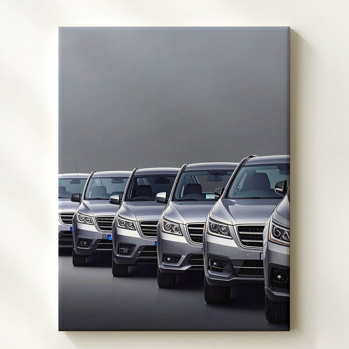 Mercedes Legacy Lineup Canvas – Evolution of Luxury in Motion - Gifitto