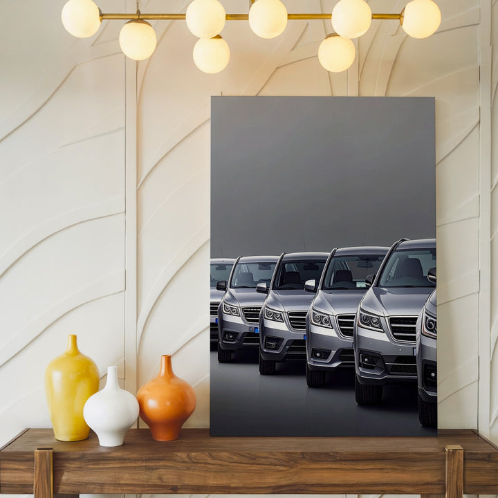 Mercedes Legacy Lineup Canvas – Evolution of Luxury in Motion - Gifitto