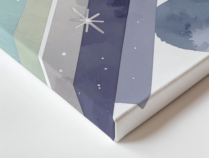 Joyful Shooting Star Canvas – Magical Nursery Wall Art - Gifitto