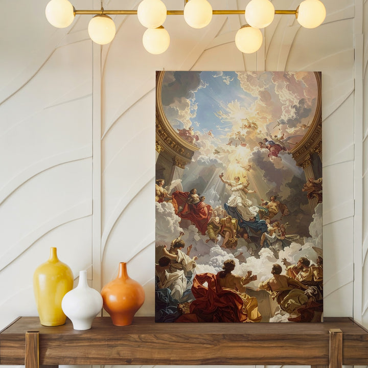 Celestial Pantheon Canvas – Renaissance Mythology Grand Tableau - Gifitto