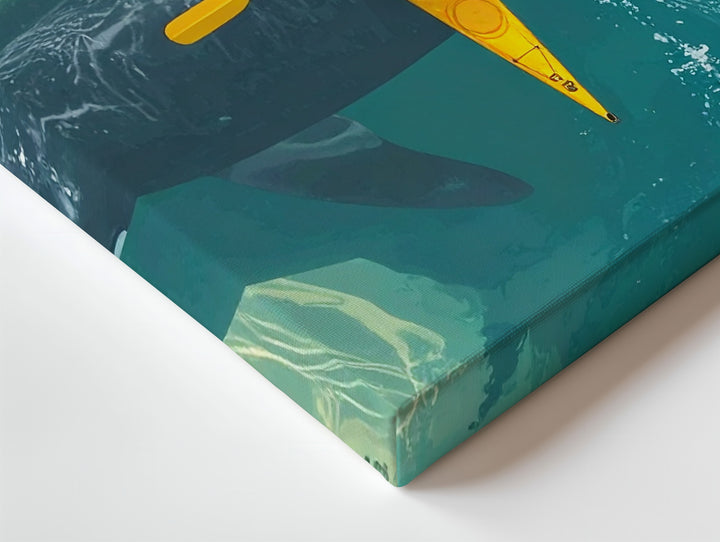 Whale Beneath Canvas – Aerial Kayak & Ocean Giant Encounter - Gifitto