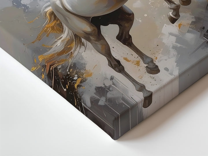 Majestic Pegasus Canvas – Mythical Winged Horse Digital Art - Gifitto