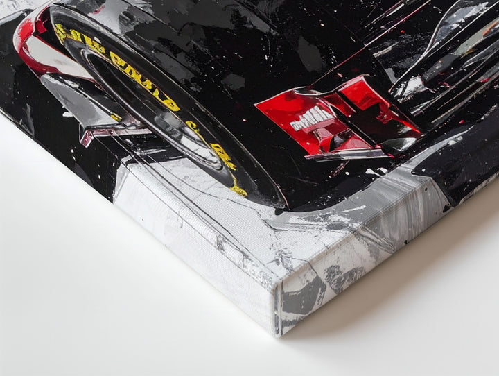 Ferrari F1 Front View Canvas – Expressive Red Formula 1 Racing Art - Gifitto