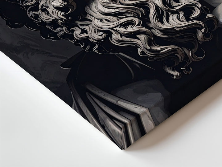 Divine Patriarch Canvas – Mythic Zeus-Inspired Wall Art - Gifitto