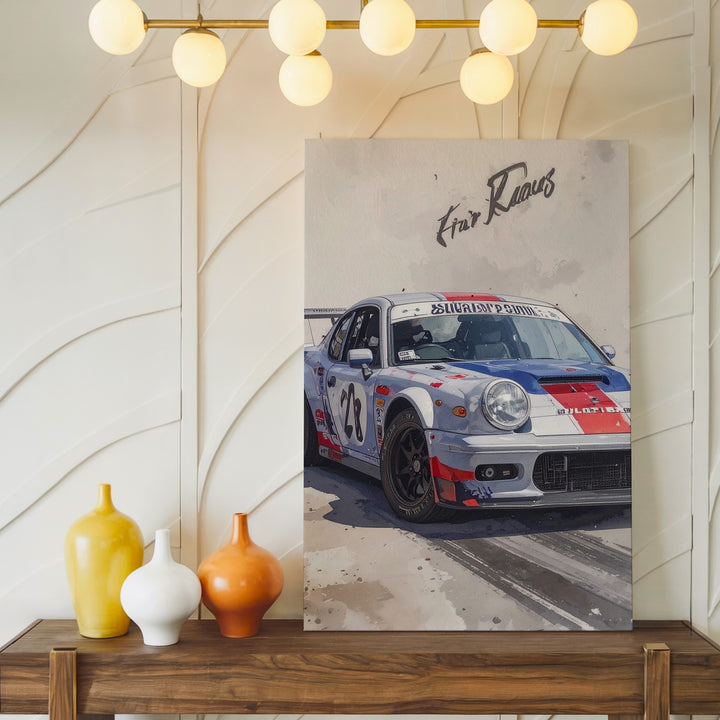 Porsche 911 RSR Martini Racing Canvas – Iconic Race Car with Classic Livery - Gifitto