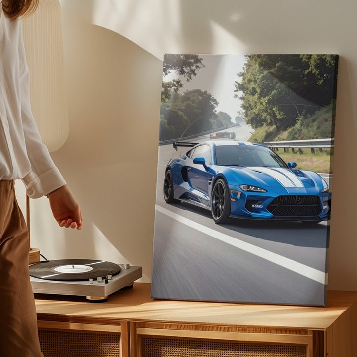 Ford Mustang Shelby GT500 Canvas – High-Speed Muscle Car Wall Art - Gifitto