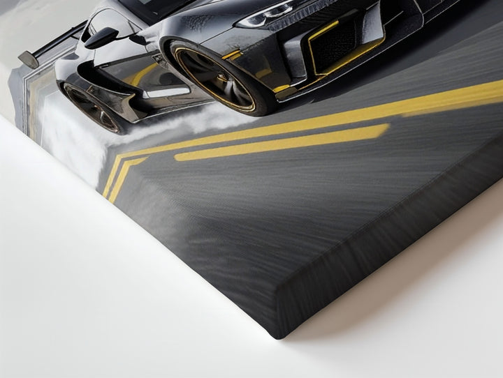 Lamborghini Centenario High-Speed Canvas – Dramatic Motorsport Action Art - Gifitto