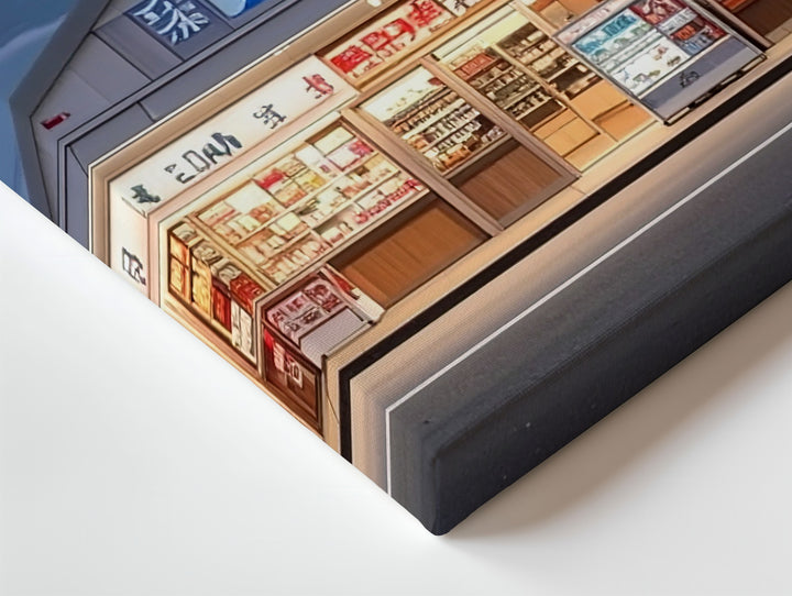 Mount Fuji & Lawson Twilight Canvas – Modern Japan Meets Timeless Tradition - Gifitto