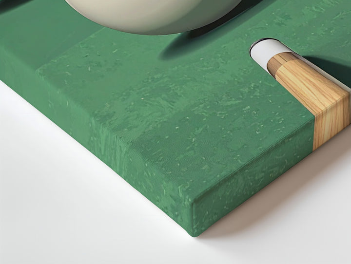 Billiards Break Canvas – Vibrant Pool Table Wall Art with Cue Ball Focus - Gifitto