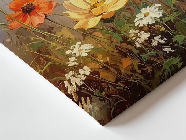 Ethereal Wildflower Canvas – Soft Pink & Lavender Cosmos with Dreamy Pastel Glow - Gifitto