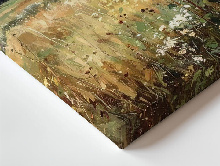 Impressionist Meadow Canvas – Soft Wildflower Field & Countryside Horizon - Gifitto