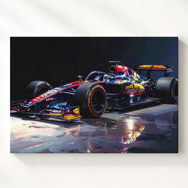 Red Bull F1 Precision Canvas – Studio Portrait of Elite Race Engineering - Gifitto