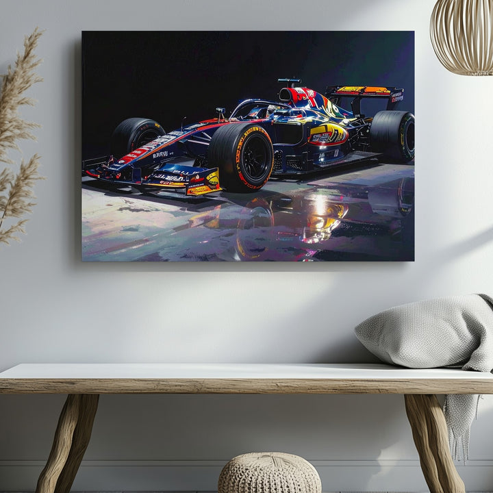 Red Bull F1 Precision Canvas – Studio Portrait of Elite Race Engineering - Gifitto