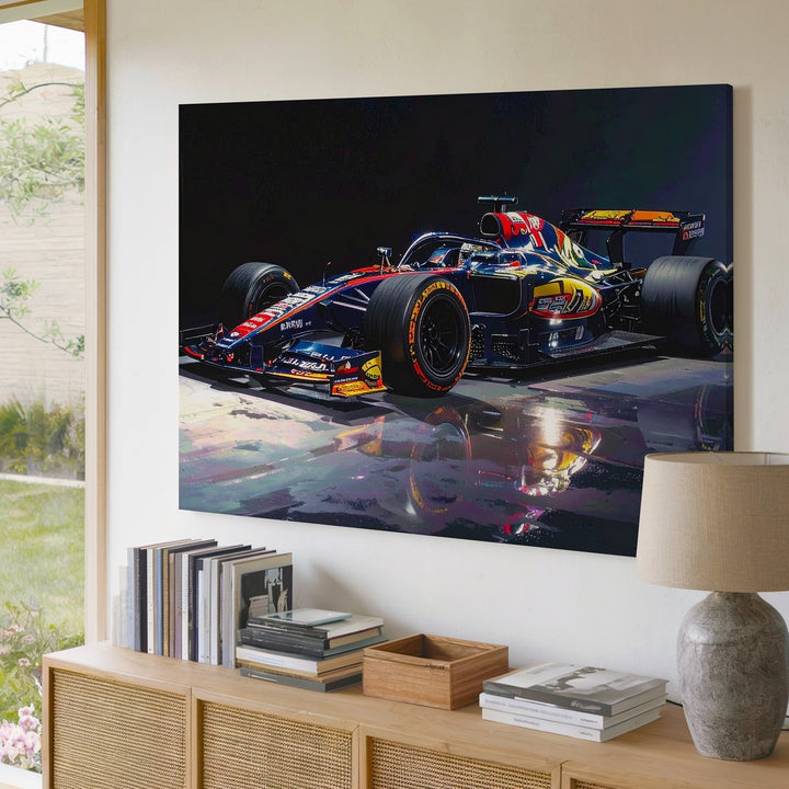 Red Bull F1 Precision Canvas – Studio Portrait of Elite Race Engineering - Gifitto