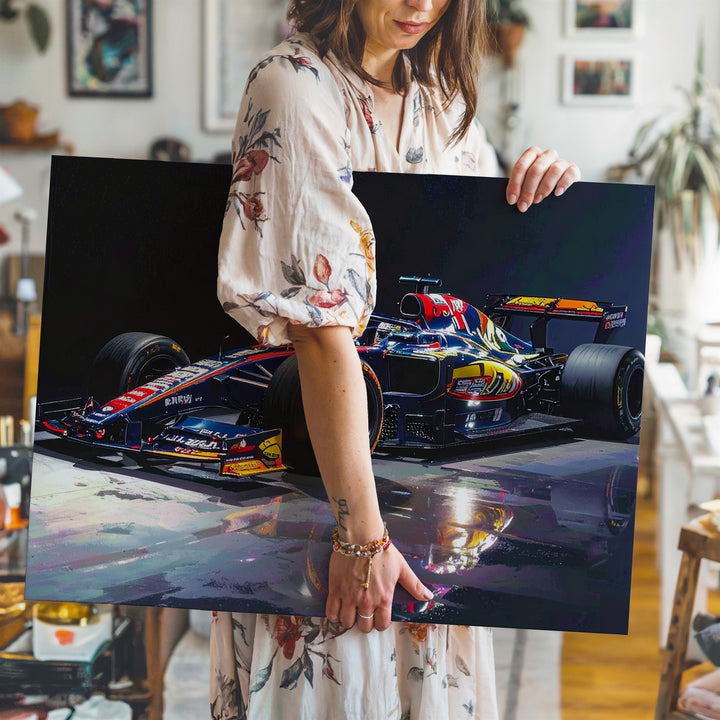 Red Bull F1 Precision Canvas – Studio Portrait of Elite Race Engineering - Gifitto