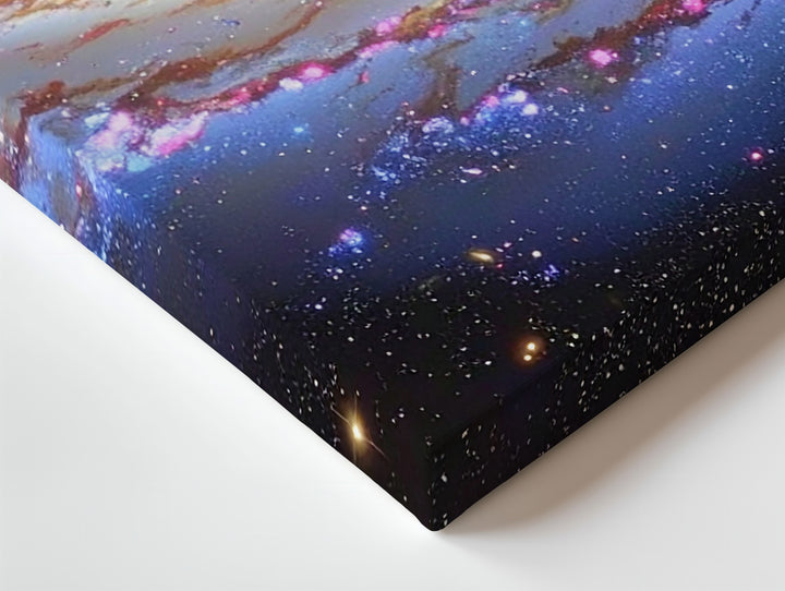 Andromeda Galaxy Canvas – Vivid Spiral Nebula Wall Art in Cosmic Detail - Gifitto