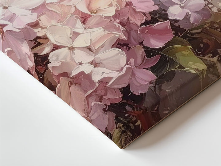 Blush Hydrangea Dream Canvas – Soft Abstract Floral Wall Art - Gifitto