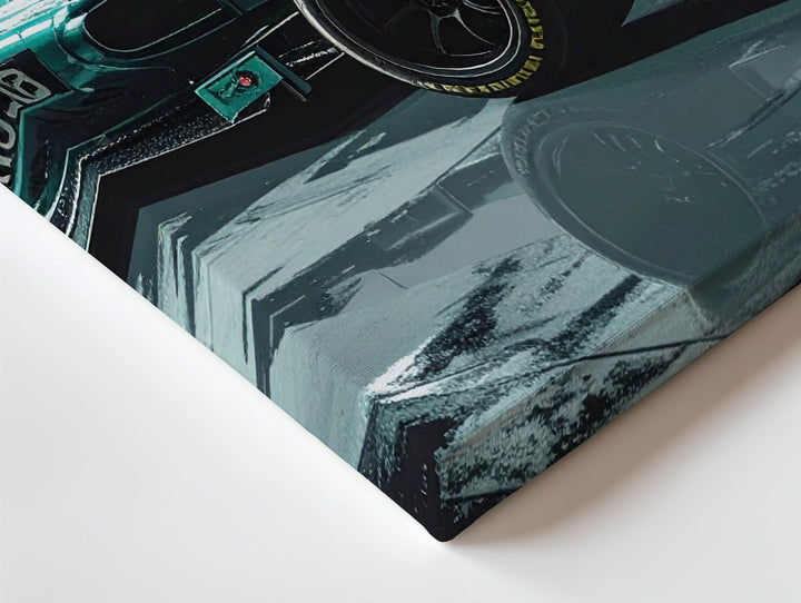 Modern Mercedes F1 Canvas – Sleek Petronas Formula 1 Racing Art - Gifitto