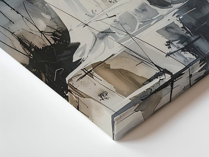 Dissolving Ghost Canvas – Surreal Reflections of Memory and Decay - Gifitto