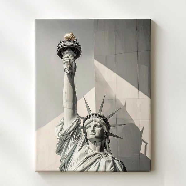 Minimalist Fireworks Line Art Canvas – Modern 4th of July Celebration Decor - Gifitto