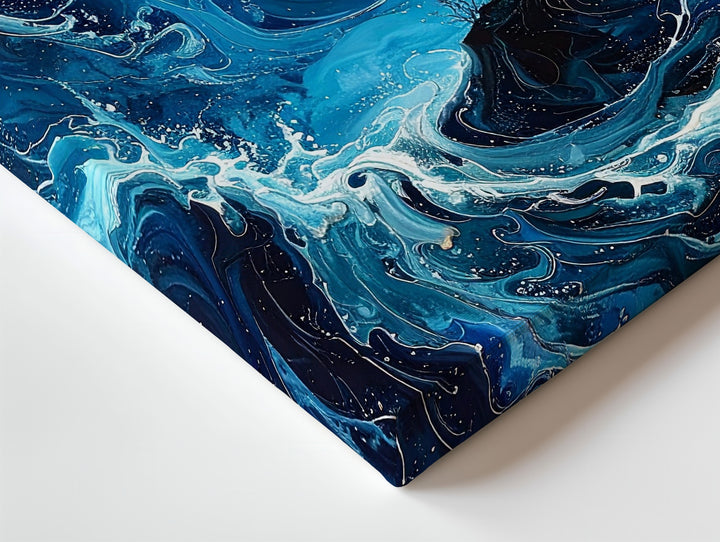 Spectral Hill & Moonlit Sky Canvas – Surreal Halloween Dreamscape Art - Gifitto