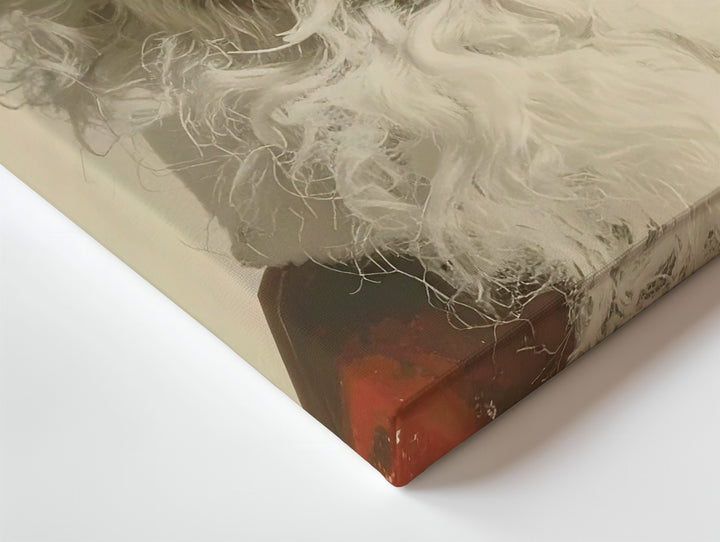 Classic Santa Claus Portrait Canvas – Timeless Holiday Warmth - Gifitto